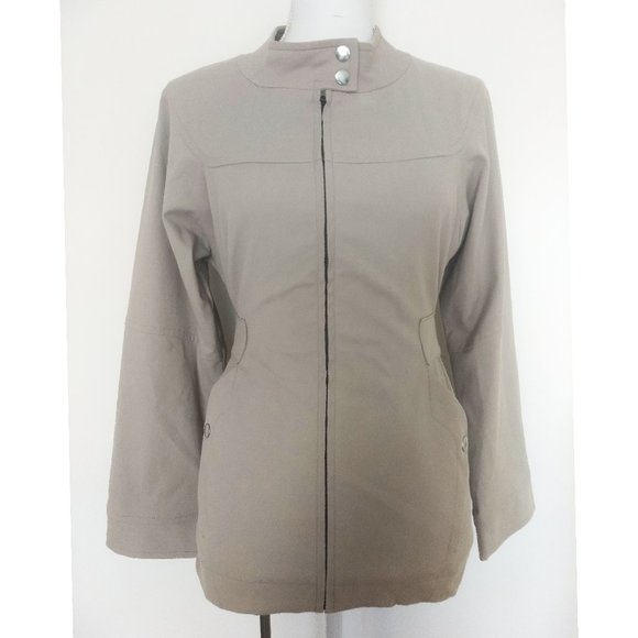 French Connection Grey Fitted Hacket Size:0 - Picture 1 of 5